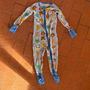 Little Sleepies birthday footie 12-18 mo like new